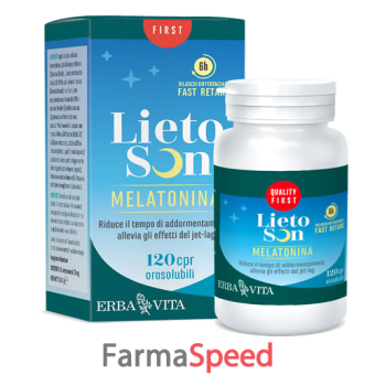 lietoson melatonina 120 compresse orosolubili