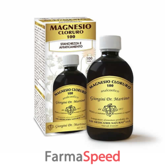 magnesio cloruro 100 analcolico 500 ml