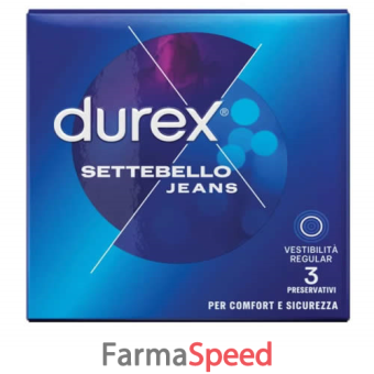 profilattico durex settebello jeans 3 pezzi