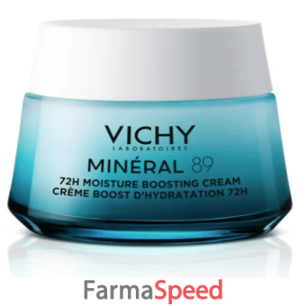 vichy mineral 89 crema leggera viso booster idratante 72 h 50 ml