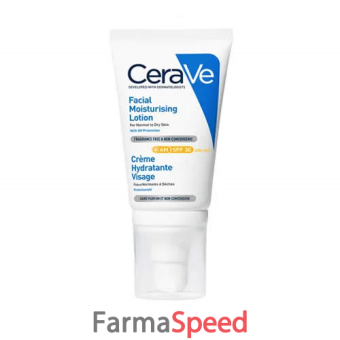 cerave crema viso idratante spf30 52 ml