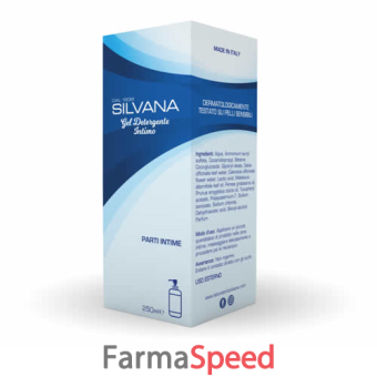 silvana gel detergente intimo 250 ml