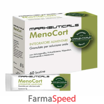 markeuticals menocort 60 bustine da 3 g