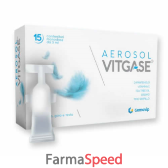 vitgase aerosol 15 flaconcini monodose da 5 ml