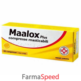 maalox plus* 30 compresse masticabili