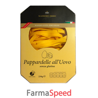 massimo zero pappardelle all'uovo 250 g