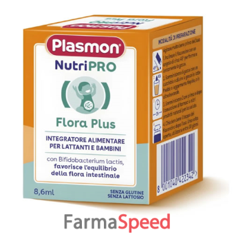 plasmon nutripro flora plus 8,6 ml