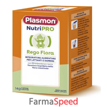 plasmon nutripro rego flora 14 bustine