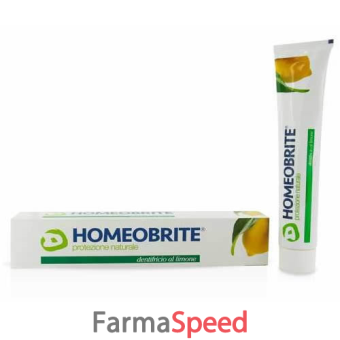 homeobrite dentifricio al limone 75 ml