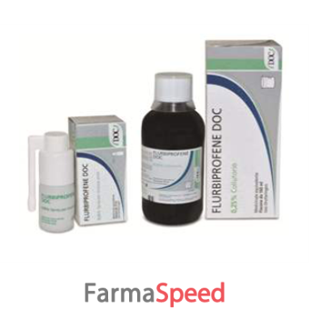 flurbiprofene doc - 0,25% spray per mucosa orale flacone 15 ml 