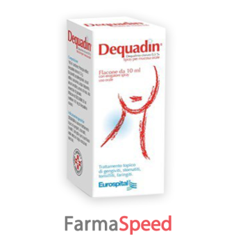 dequadin - 0,5% spray per mucosa orale flacone 10 ml 