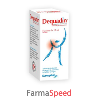 dequadin - 0,5% soluzione per mucosa orale flacone 28 ml 