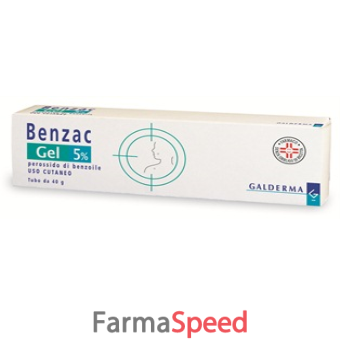 benzac - 5% gel tubo 40 g 