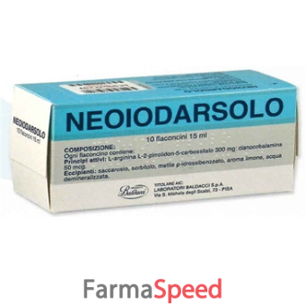 neoiodarsolo - 10 flaconcini orali 15 ml