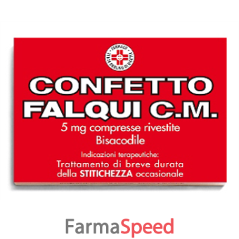 confetto falqui cm - 5 mg compresse rivestite 20 compresse 