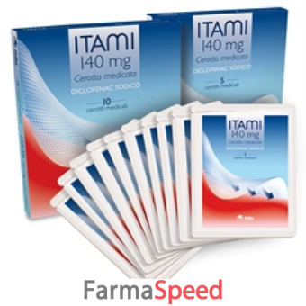 itami - 140 mg cerotto medicato 5 cerotti 