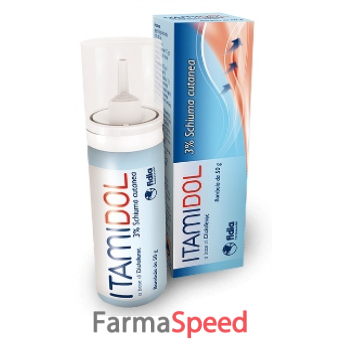 itamidol - 3% schiuma cutanea contenitore sotto pressione 50 g 