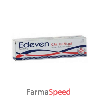 edeven cm - 1% + 5% gel 1 tubo da 40 g 