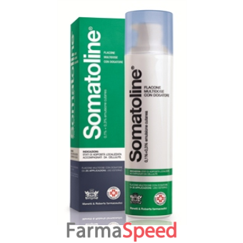 somatoline - 0,1% + 0,3% emulsione cutanea flacone con dosatore 25 applicazioni 