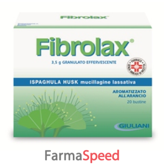fibrolax - arancia 20 bustine effervescenti 5,5 g