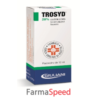 trosyd - 28% soluzione cutanea per uso ungueale flaconcino 12 ml 