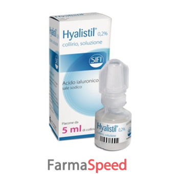 hyalistil - 0,2% collirio, soluzione 1 flacone da 5 ml 