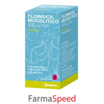 fluimucil mucol - 100 mg/5 ml sciroppo flacone 200 ml