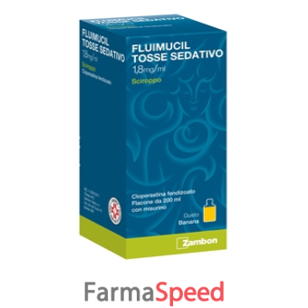 fluimucil tosse sed - 1,8 mg/ml sciroppo 1 flacone 200 ml 
