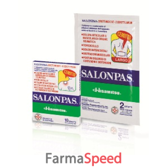 salonpas - cerotti medicati 2 cerotti larghi