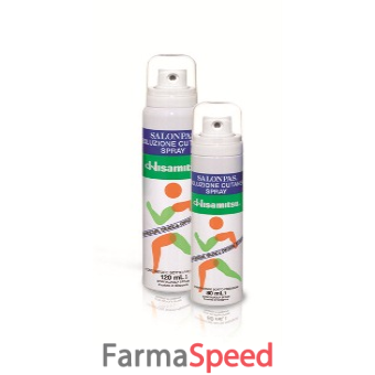 salonpas - soluzione cutanea contenitore sotto pressione 120 ml con valvola spray