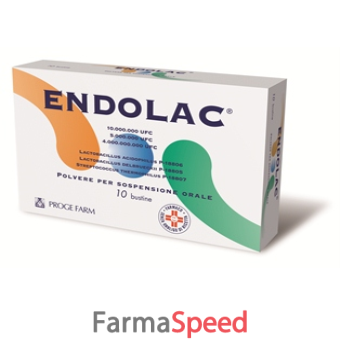 endolac - polvere per sospensione orale 10 bustine