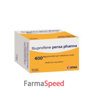 ibuprofene pen - 400 mg granulato per soluzione orale 12 bustine 