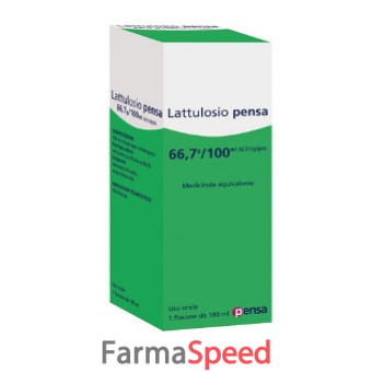 lattulosio pensa - 66,7 g/100 ml sciroppo 1 flacone da 180 ml 