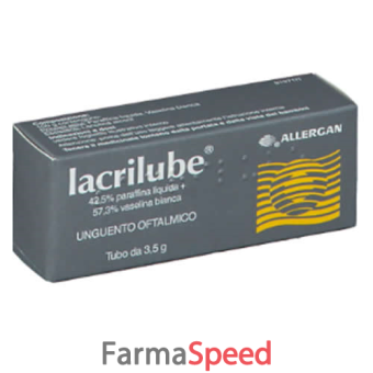lacrilube - 42,5% + 57,3% unguento oftalmico 1 tubo da 3,5 g 