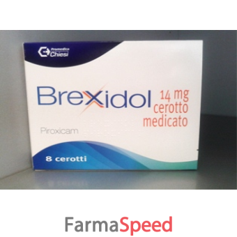 brexidol - 14 mg cerotto medicato 8 cerotti 