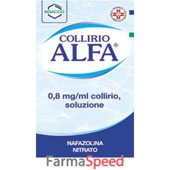 collirio alfa dec - 0,8 mg/ml collirio, soluzione flacone 10 ml