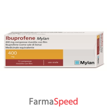 brufen analges - 400 mg compresse rivestite con film 12 compresse in blister pvc/aclar/al/vmch 