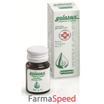 golasan - collutorio gocce flacone 10 g