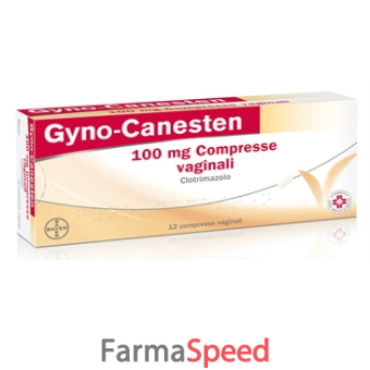 gynocanesten - 100 mg compresse vaginali 12 compresse vaginali 