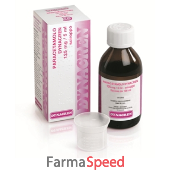 paracetamolo dyn - 125 mg/5 ml sciroppo 1 flacone da 100 ml 