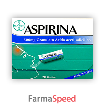 aspirina - 500 mg granulato 20 bustine 