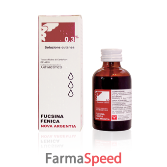 fucsina fenica (nova argentia)*soluz cutanea 30 ml 0,3%