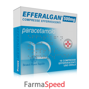 efferalgan - 500 mg compresse effervescenti 16 compresse 