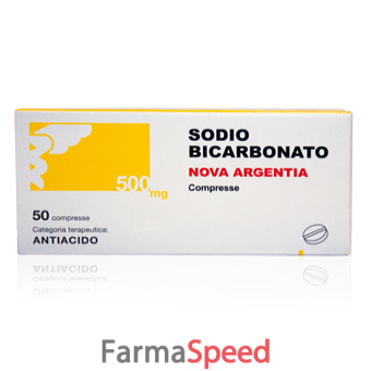 sodio bicarb - 500 mg compresse 50 compresse 