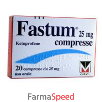 fastum - 25 mg compresse 20 compresse 