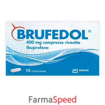 brufedol - 400 mg compresse rivestite 10 compresse in blister 