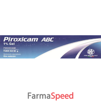 piroxicam abc - 1% gel 50 g