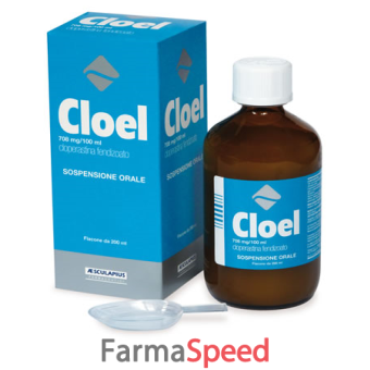 cloel - 708/100 ml sospensione orale 1 flacone 200 ml 