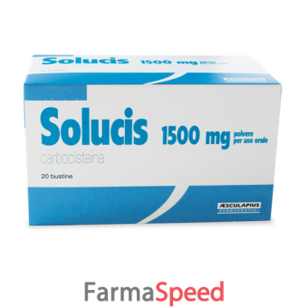 solucis - 1.500 mg polvere per soluzione orale 20 bustine 