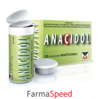 anacidol - compresse masticabili 20 compresse in tubo in pp